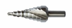 Stupňovitý vrták OREN HSS so špirálovou drážkou 4-20 mm (po 2 mm)