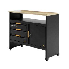 Ponk se skříňkou a šuplíky - dílenský nábytek CRAFTMAKER Storage & Workshop F30