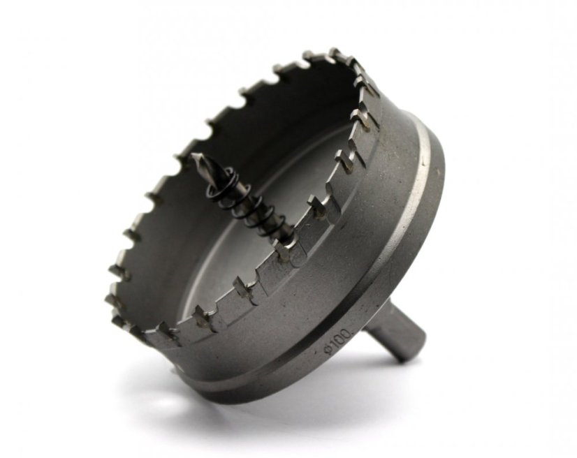 100 mm TCT vykružovacia korunka do kovu/nerezu ADUN TOOLS