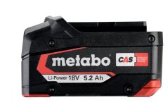 Aku baterie METABO LiPOWER 18 V – 5,2 Ah