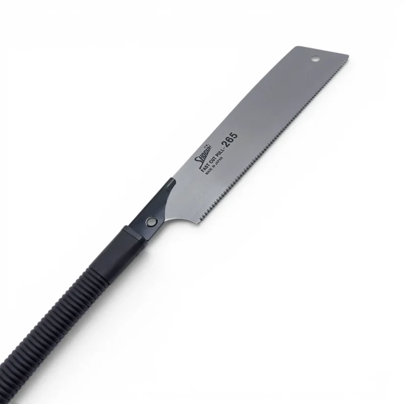 Japonská pilka na dřevo SHOGUN Kataba FAST CUT, pogumovaná rukojeť - 265 mm