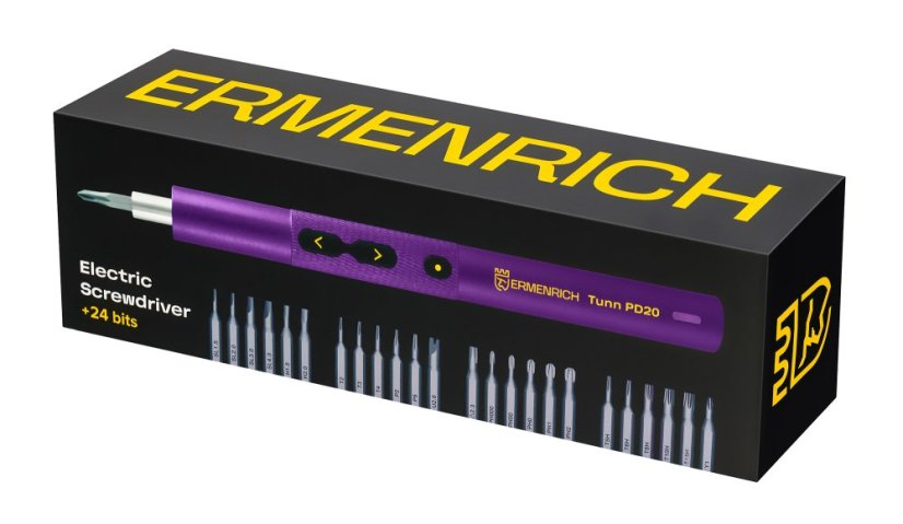 Elektrický šroubovák Ermenrich Tunn PD20
