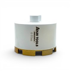 80 mm Diamantová vykružovacia korunka M14 HEAVY DUTY – sintrovaný segment