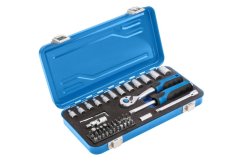 Sada nářadí 53 ks, CrV ocel, ráčna 72 T