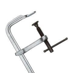 Kovaná stolařská svorka PONY JORGENSEN s žebrem - 17 × 7,5 cm