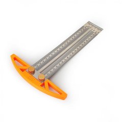 Přesné rozměřovací pravítko STRONGBOLD - 200 mm