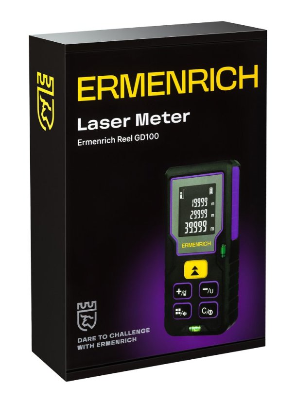 Laserový měřič Ermenrich Reel PLUS GD100