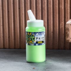 Zelená kriedová značkovacia farba SHINWA do lajnovačky - 300 g