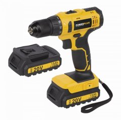 POWX00435 - Aku skrutkovač / vŕtačka 20V LI-ION 2BAT