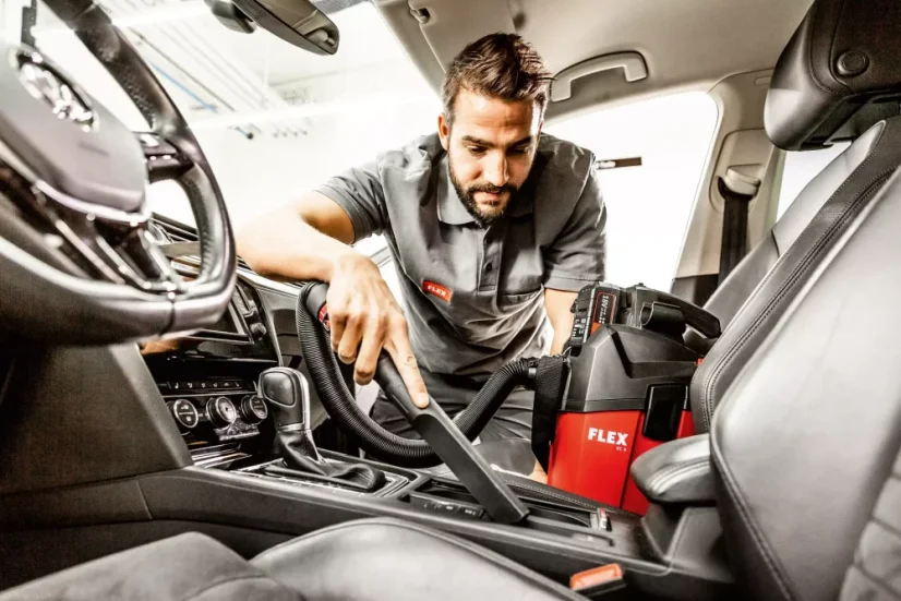Aku vysávač s manuálnym čistením filtra 18V, 6 l, trieda L FLEX VC 6