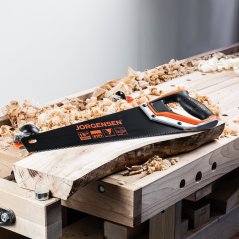 Hrubá ruční pila PONY JORGENSEN na dřevo a PVC s robustní hliníkovou rukojetí - ostří 380 mm