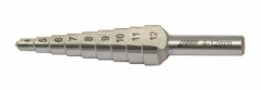 Stupňovitý vrták OREN HSS 4-12 mm (po 1 mm)