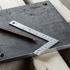Zámočnícky nerezový uholník SK11 - 150 mm