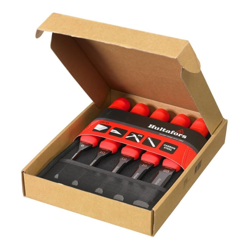 HULTAFORS sada dlát EDC S5 (6–25 mm)