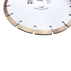 230 mm Diamantový řezný kotouč na kámen a beton POWER SEGMENT