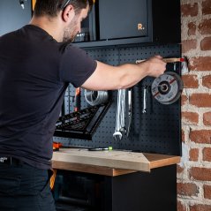 3-dílný pegboard - dílenský nábytek CRAFTMAKER Storage & Workshop F30 -