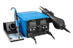 2-v-1 horúcovzdušná spájková stanica, 750W