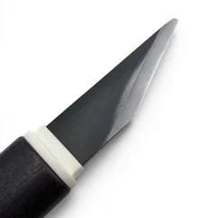 Japonský řezbářský nůž Kogatana YOSHIHARU z laminované oceli, rukojeť dřevo Zelkova