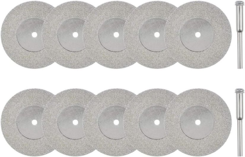 Diamantové řezné mini kotouče PRECIS – 25 mm, 10 ks