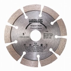 Diamantový kotúč segmentový 125 x 22,23 x 12mm LSS