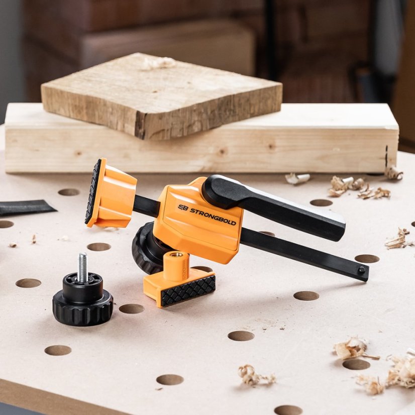 Upínka - skrutkovacia svorka STRONGBOLD StrongClamp - 30 cm