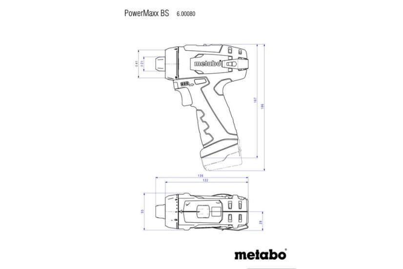 Aku šroubovák PowerMaxx BS MD