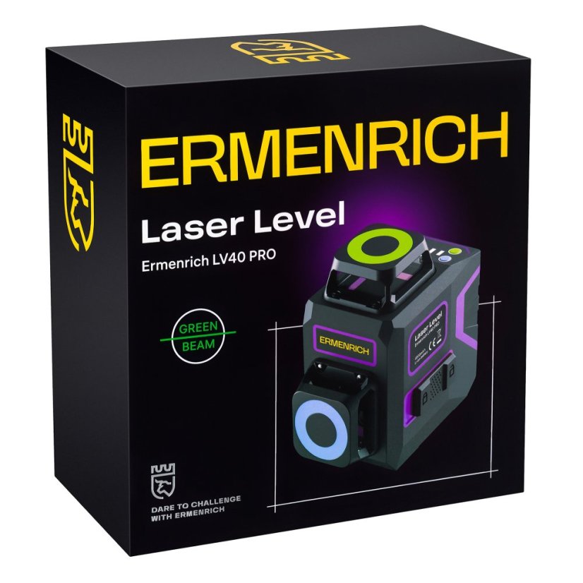 Laserový nivelační přístroj Ermenrich PRO LV40
