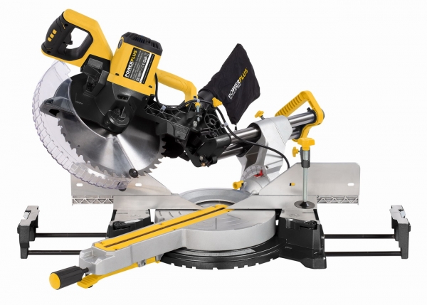 Pokosová píla s poťahom a obojstranným náklonom 2 200W / 305mm