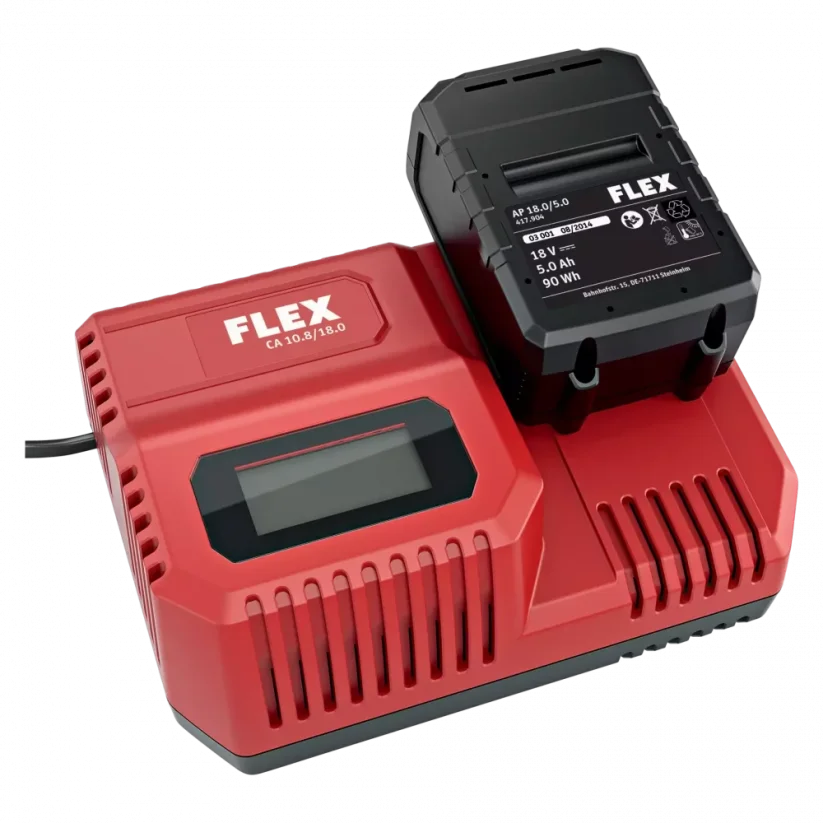 Rychlonabíječka pro 10,8V a 18V baterie FLEX
