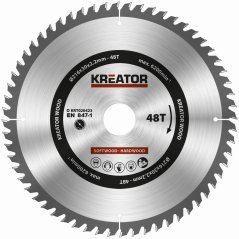 KRT020423 - Pílový kotúč na drevo 216mm, 48T