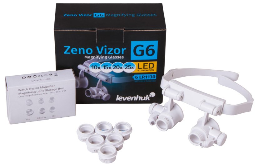 Lupa Levenhuk Zeno Vizor G6