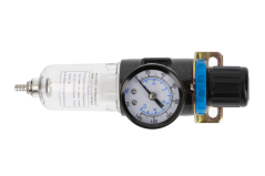 Vzduchový filter s manometrom 1/4", 90ml