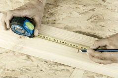 Páska s rozmermi 5 m x 25 mm, certifikovaná MID, čepeľ potiahnutá teflónom