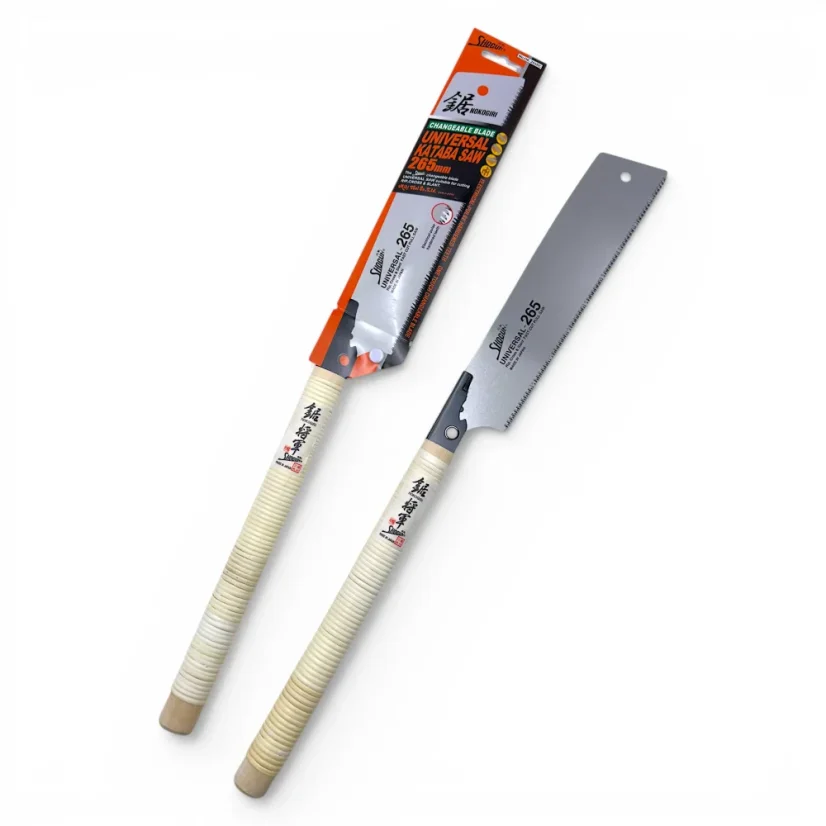 Japonská univerzální pilka na dřevo SHOGUN Kataba, dřevěná rukojeť - 265 mm