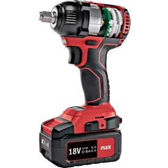 1/2" Aku rázový utahovák 250Nm 18V, s nabíječkou a baterií, FLEX