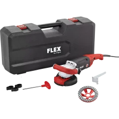 125 mm Silná sanační bruska s výkonem 1800 W pro broušení až do rohů TURBO-JET KIT FLEX