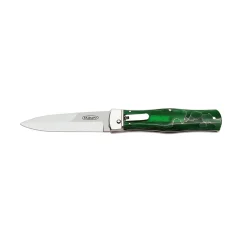 Vyhadzovací nôž PREDATOR - oceľ N690 241-BRa-1 RAFFIR farebné prevedenie zelená svetlá