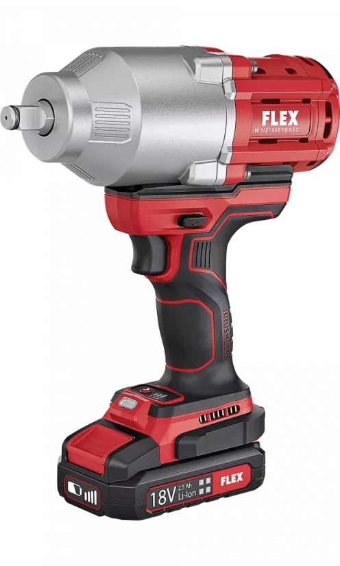 1/2" Aku rázový uťahovák 950Nm, 18V FLEX