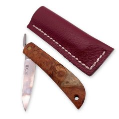 Japonský kapesní nůž Kotoh PADAUK BURR z oceli VG10, dřevěná rukojeť