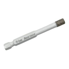 6 mm Diamantová vykružovací korunka 1/4" HEX