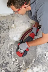 125 mm Silná sanační bruska s výkonem 1800 W pro broušení až do rohů TH-JET KIT FLEX