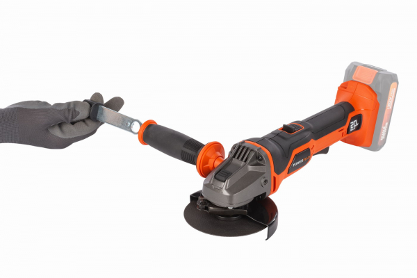 POWDP35100 - Aku úhlová bruska 20V 115mm (bez AKU)