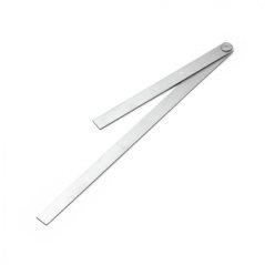 Nastavitelný truhlářský pokosník SHINWA z nerezové oceli - bez stupnice - 300 mm