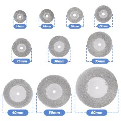 Sada diamantových kotoučů PRECIS, 16 - 60 mm, 11 kusů