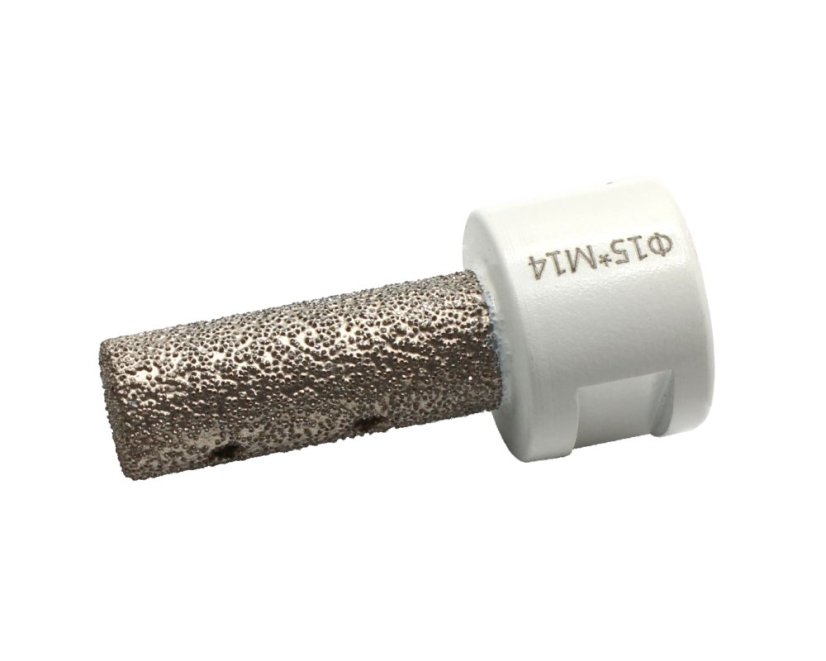 15 mm Diamantová fréza válcová M14 15 mm Diamantová fréza válcová M14