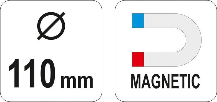 Miska magnetická 110mm YATO