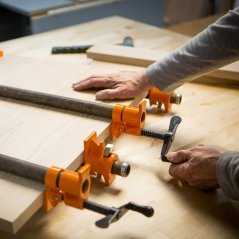 Trubková svorka PONY JORGENSEN - litinová mechanika pro 25 mm trubku - dráp