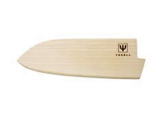 Yaxell dřevěná ochrana ostří na Santoku nůž
