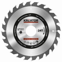KRT020412 - Pílový kotúč na drevo 170mm, 24T