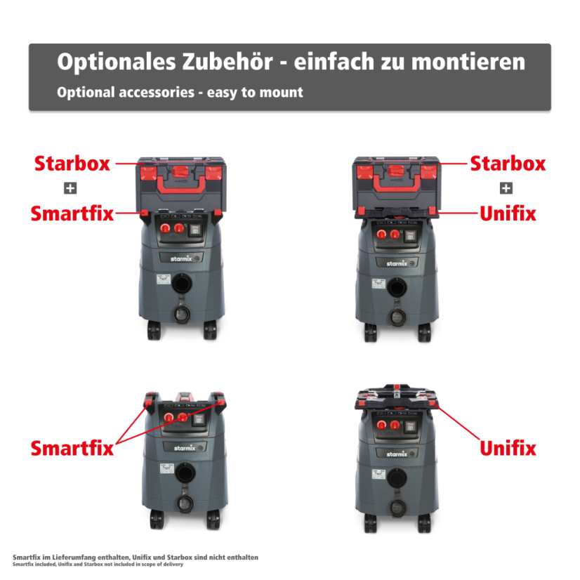 Vysávač STARMIX IPULSE L-1635 TOP